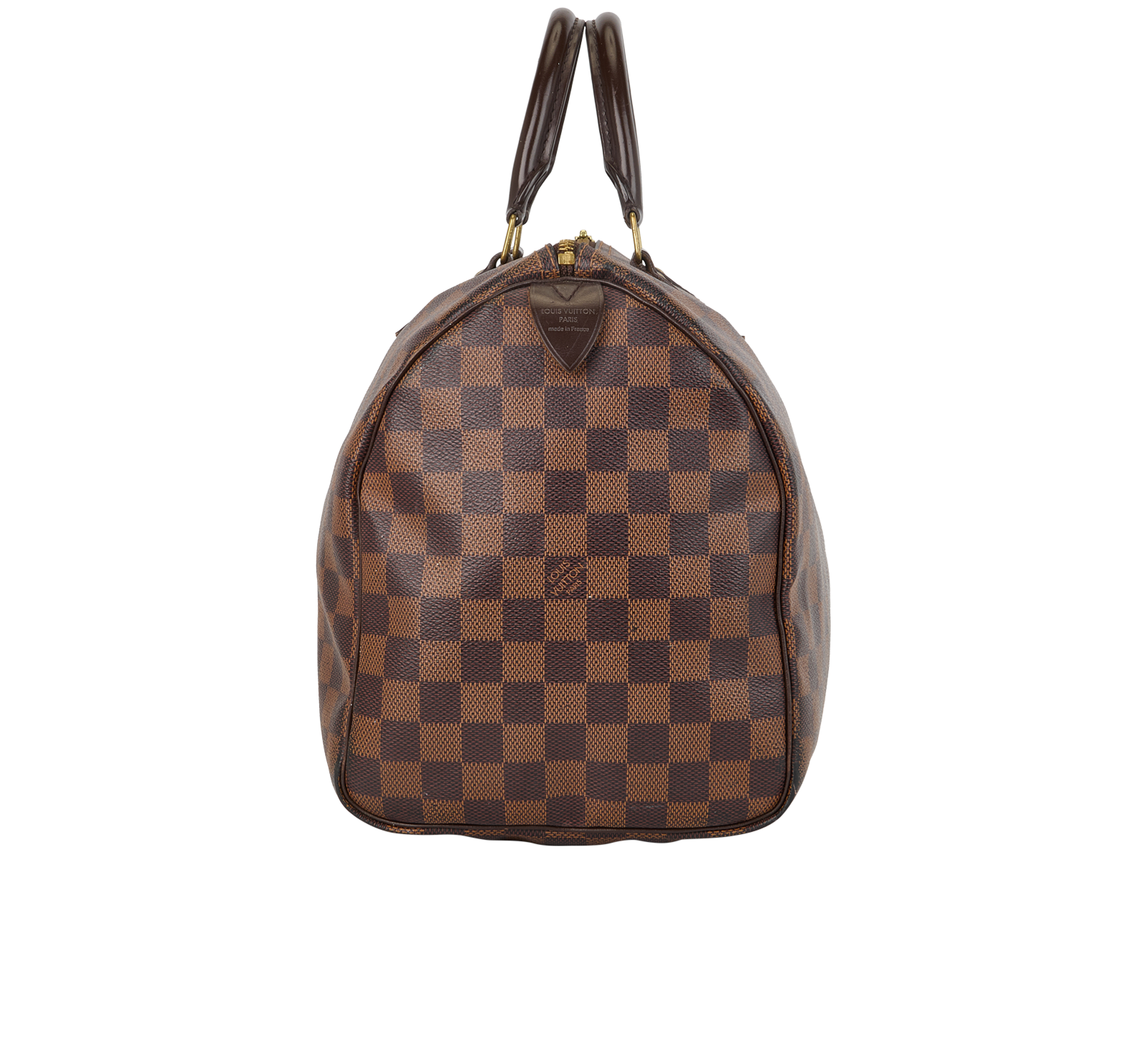 Speedy 35, &pound;680, Handbags, Brown, Canvas, Side view